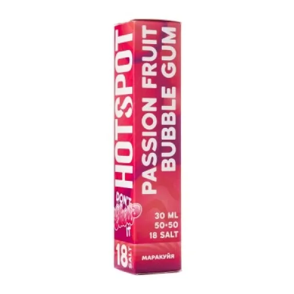 Жидкость HOTSPOT Chow Passion Fruit Bubble Gum 30 мл в Нарьян-Маре