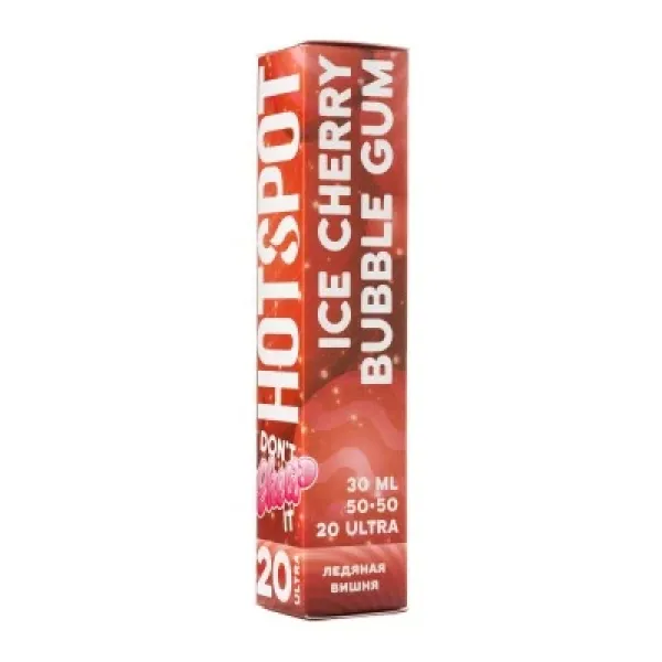 Жидкость HOTSPOT Chow Ultra Ice Cherry Bubble Gum 30 мл в Нарьян-Маре