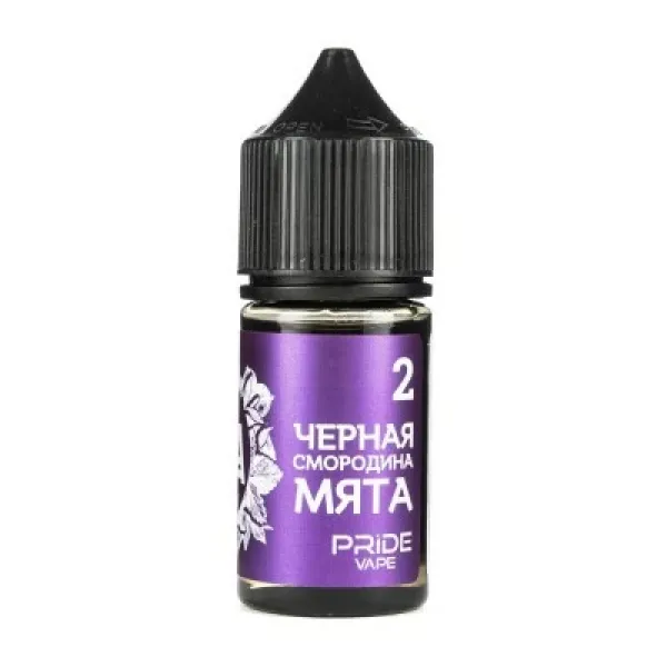 Жидкость Pride Vape Tea Salt Черная смородина мята 30 мл в Нарьян-Маре