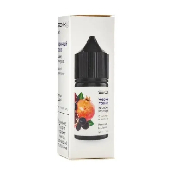 Жидкость SOAK L Blueberry Pomegranate 30 мл в Нарьян-Маре