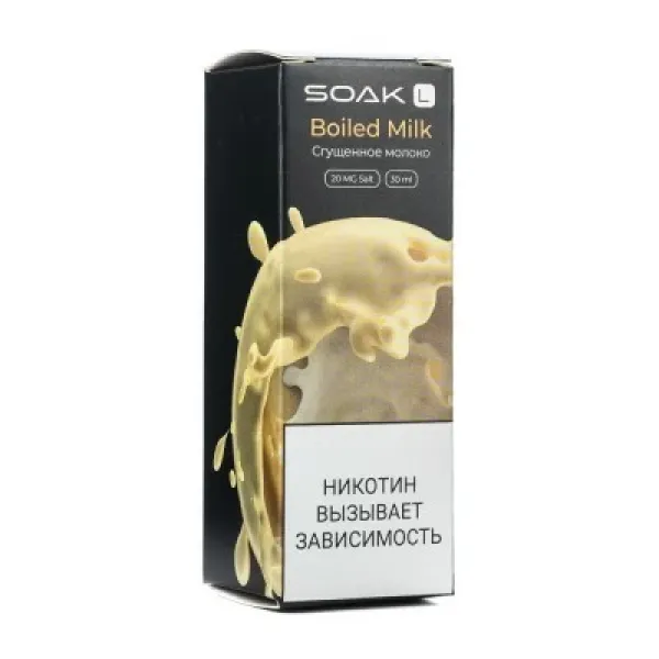 Жидкость SOAK L Boiled Milk 30 мл в Нарьян-Маре