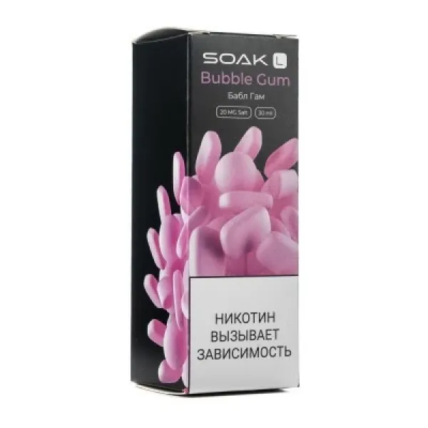 Жидкость SOAK L Bubble Gum 30 мл в Нарьян-Маре