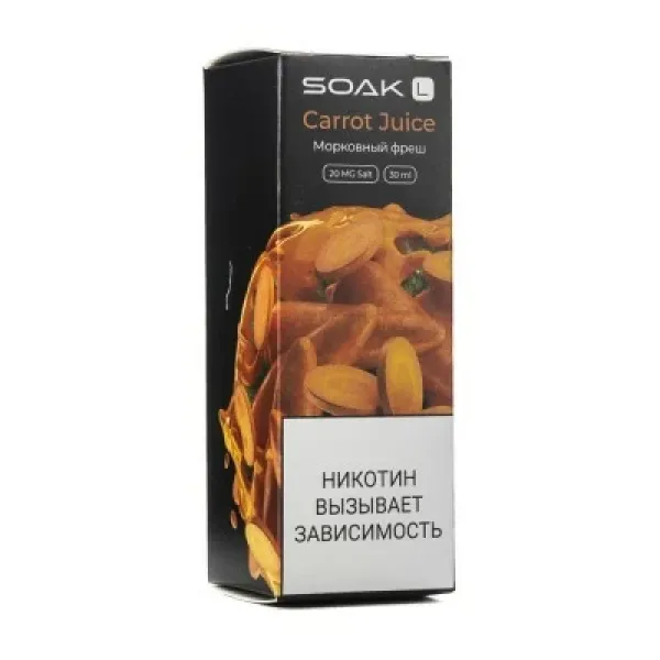 Жидкость SOAK L Carrot Juice 30 мл в Нарьян-Маре