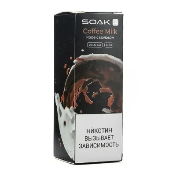 Жидкость SOAK L Coffe Milk 30 мл в Нарьян-Маре