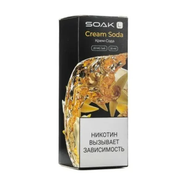 Жидкость SOAK L Cream Soda 30 мл в Нарьян-Маре