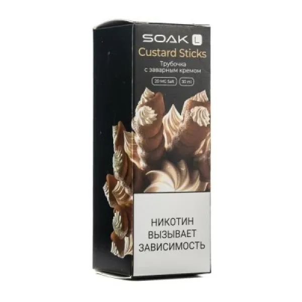 Жидкость SOAK L Custard Sticks 30 мл в Нарьян-Маре