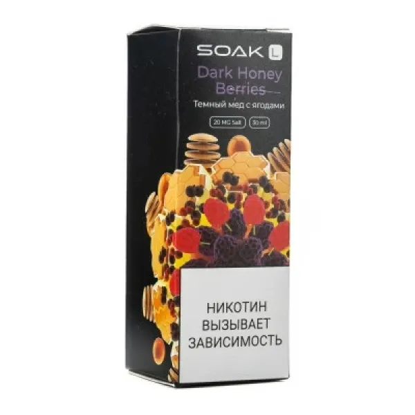 Жидкость SOAK L Dark Honey Berries 30 мл в Нарьян-Маре