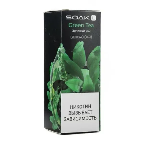 Жидкость SOAK L Green Tea 30 мл в Нарьян-Маре