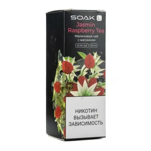 Жидкость SOAK L Jasmin Raspberry Tea 30 мл в Нарьян-Маре