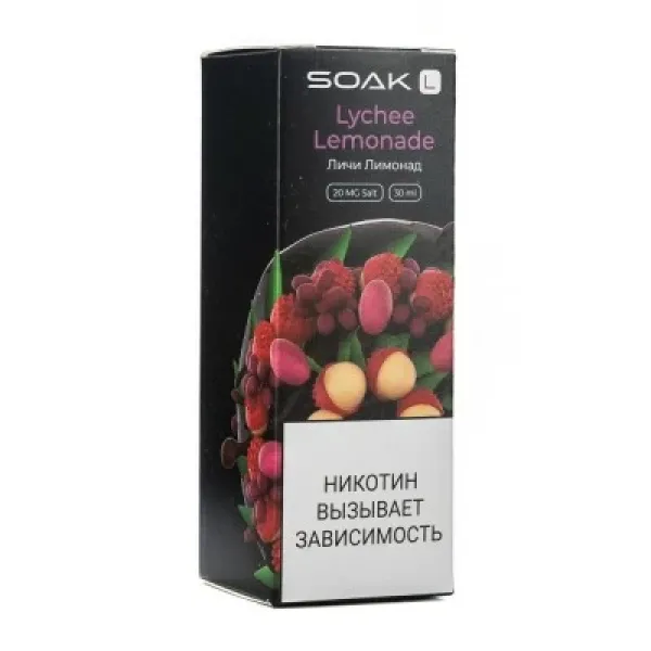 Жидкость SOAK L Lychee Lemonade 30 мл в Нарьян-Маре