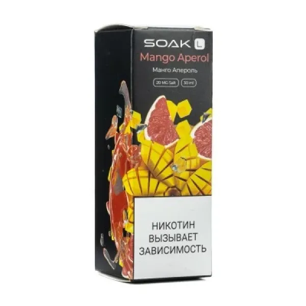 Жидкость SOAK L Mango Aperol 30 мл в Нарьян-Маре