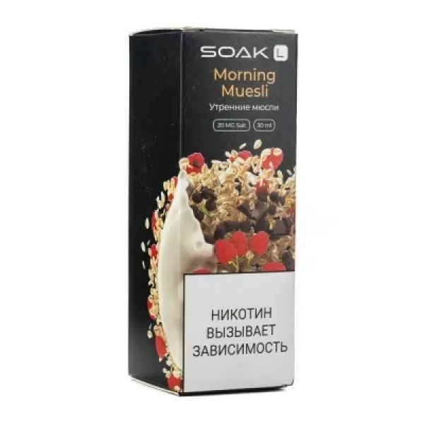 Жидкость SOAK L Morning Muesli 30 мл в Нарьян-Маре