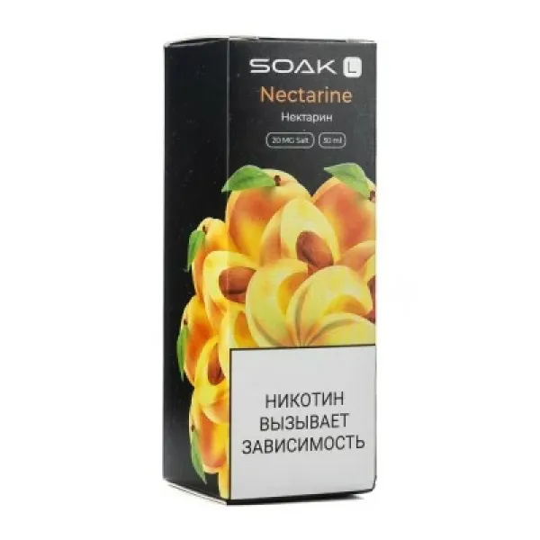Жидкость SOAK L Nectarine 30 мл в Нарьян-Маре