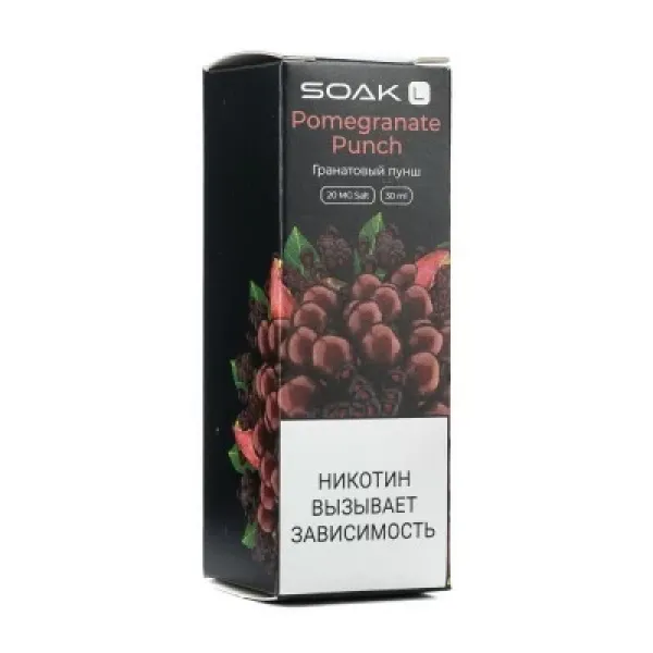 Жидкость SOAK L Pomegranate Punch 30 мл в Нарьян-Маре