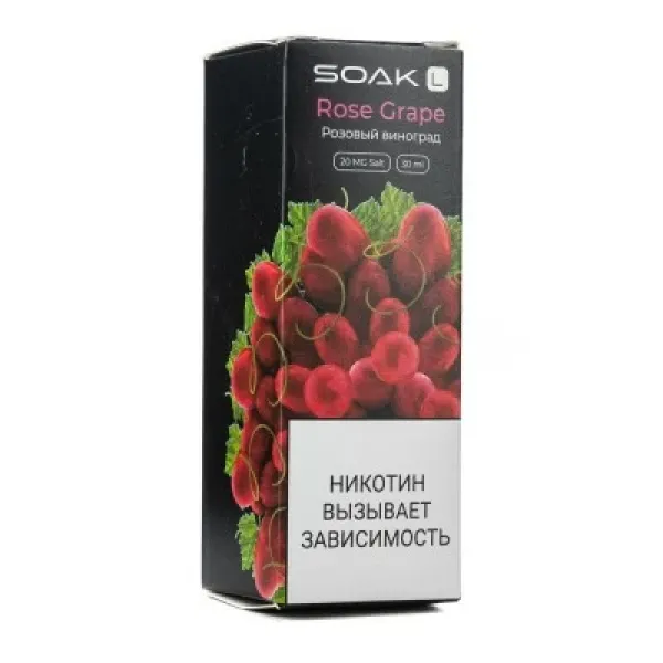 Жидкость SOAK L Rose Grape 30 мл в Нарьян-Маре