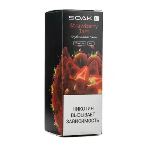 Жидкость SOAK L Strawberry Jam 30 мл в Нарьян-Маре