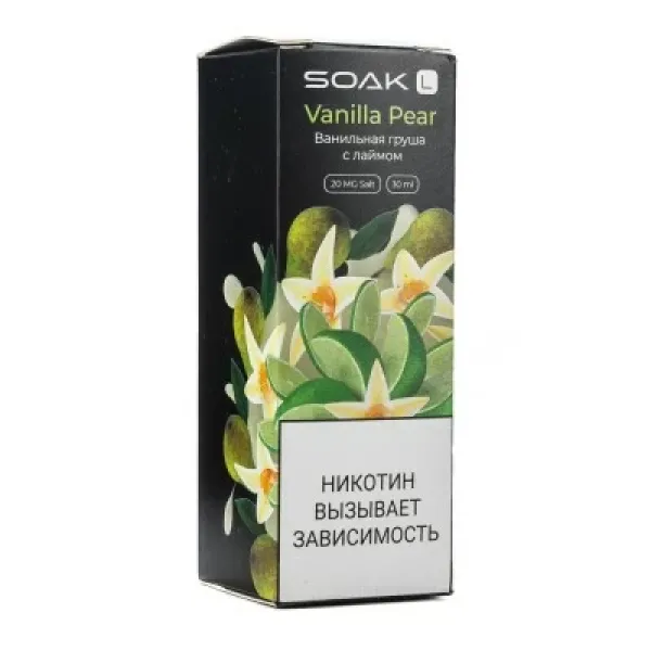Жидкость SOAK L Vanilla Pear 30 мл в Нарьян-Маре