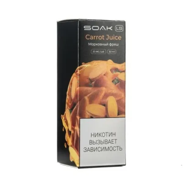 Жидкость SOAK LS Carrot  Juice 30 мл в Нарьян-Маре