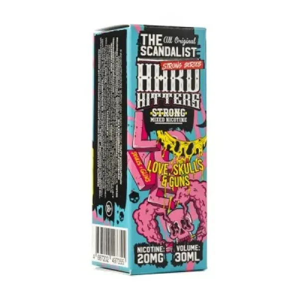 Жидкость The Scandalist Strong Love Skulls Guns 30 мл в Нарьян-Маре