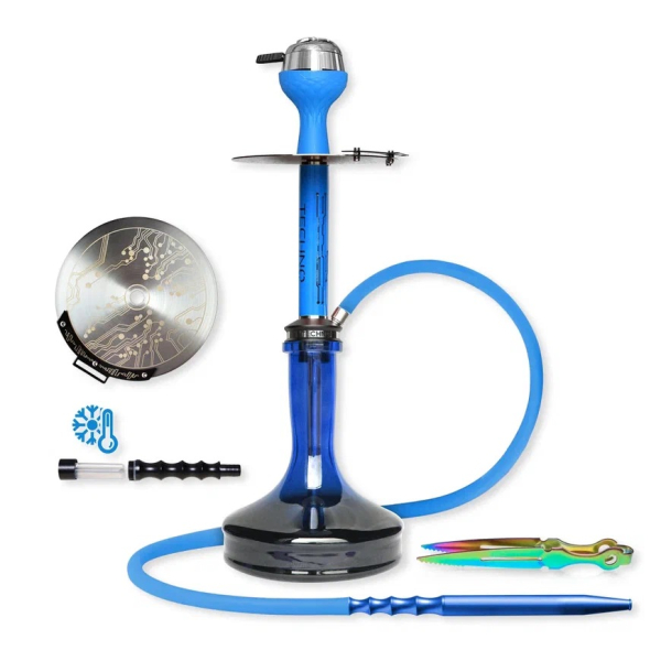 Кальян Seven star TE1 TECHNO Blue 60см в Нарьян-Маре