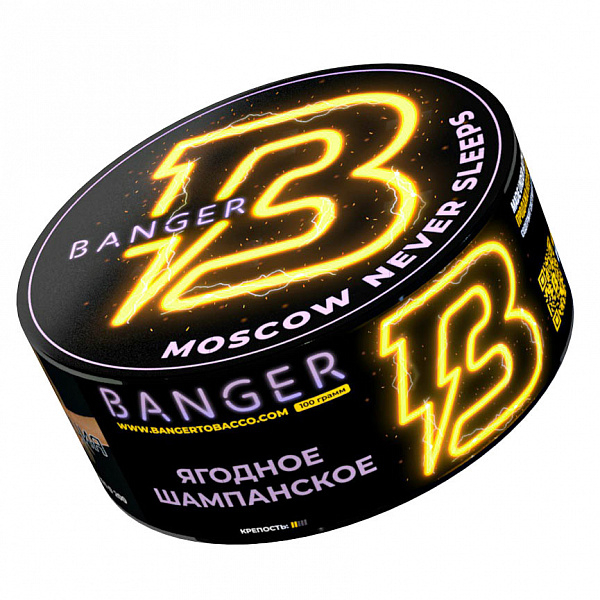 Табак Banger Moscow never sleeps (Нарьян-Мар никогда не спит) 100 гр в Нарьян-Маре