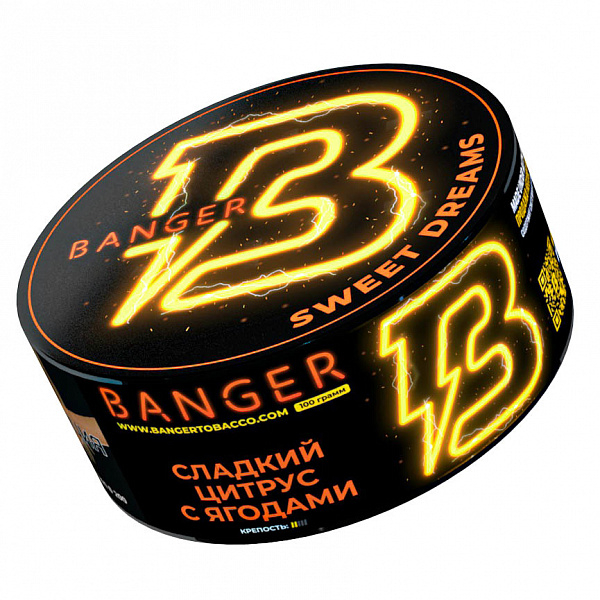 Табак Banger Sweet dreams (Сладкие мечты) 100 гр в Нарьян-Маре