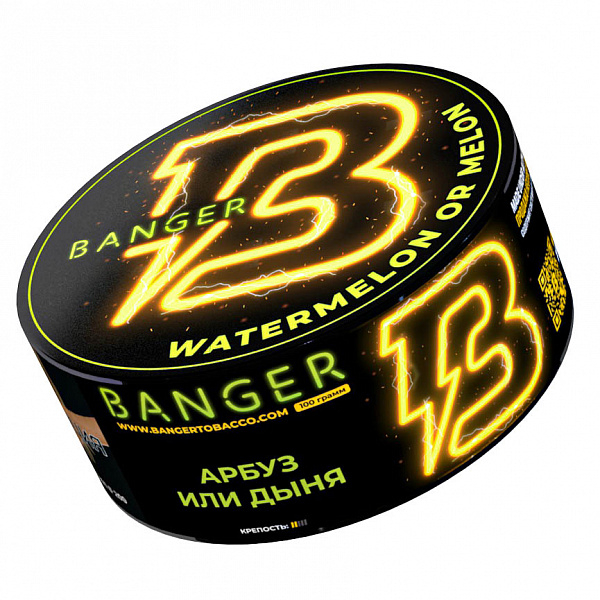 Табак Banger Watermelon or Melon (Арбуз или Дыня) 100 гр в Нарьян-Маре