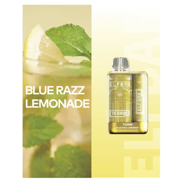 Elfbar TE5000 Blue Razz Lemonade, 5000 тяг в Нарьян-Маре