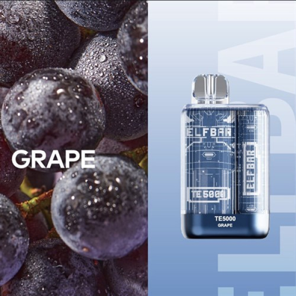 Elfbar TE5000 Grape, 5000 тяг в Нарьян-Маре