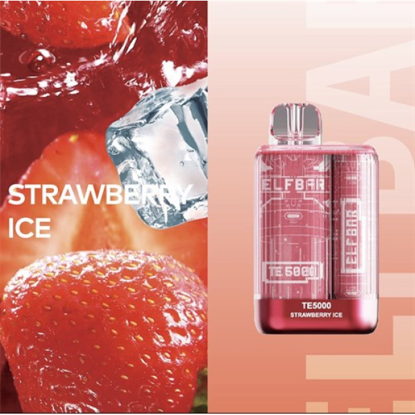Elfbar TE5000 Strawberry Ice, 5000 тяг в Нарьян-Маре