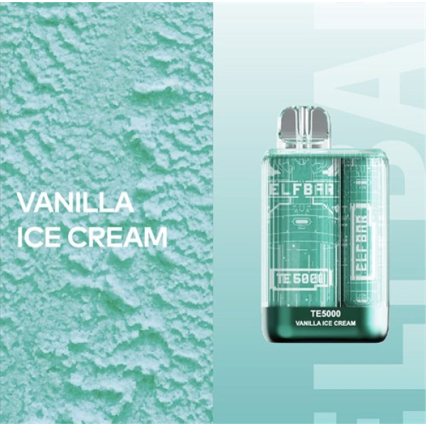 Elfbar TE5000 Vanilla Ice Cream, 5000 тяг в Нарьян-Маре