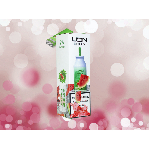 UDN Bar X Арбузная Жвачка, 7000 тяг в Нарьян-Маре