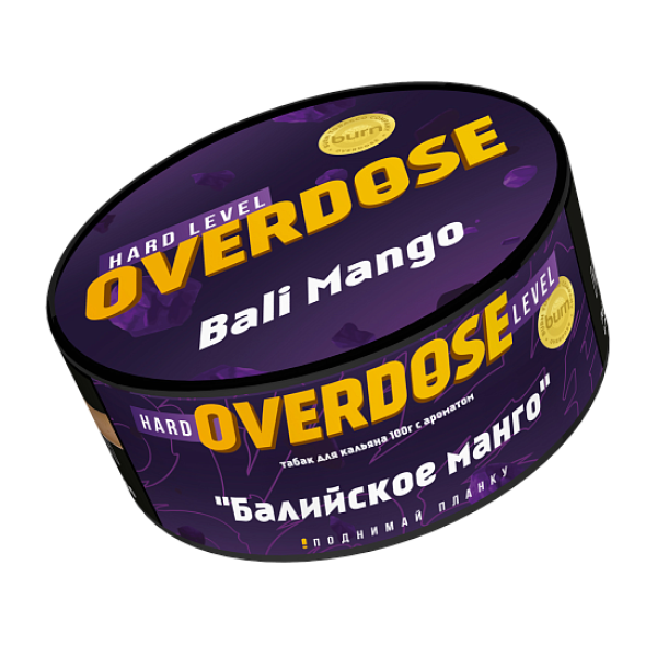 Табак Overdose Bali Mango (Балийское манго) 100 гр в Нарьян-Маре