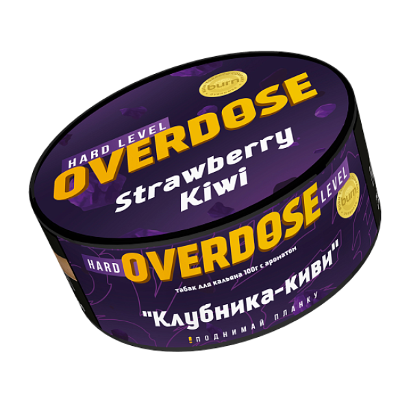 Табак Overdose Strawberry Kiwi (Клубника киви) 100 гр в Нарьян-Маре