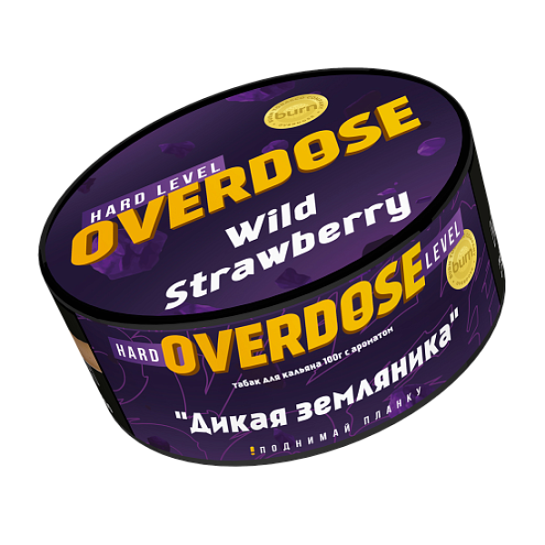 Табак Overdose Wild Strawberry (Дикая земляника) 100 гр в Нарьян-Маре