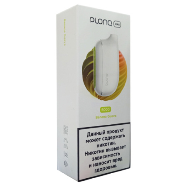 Plonq Max Banana Guava 6000 тяг в Нарьян-Маре