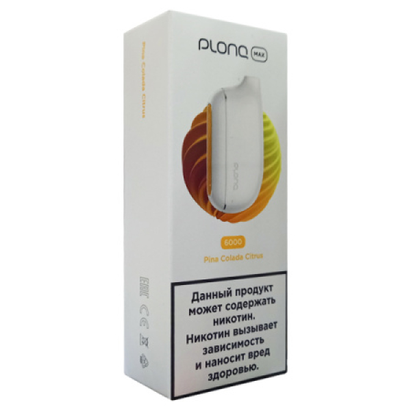 Plonq Max Pina Colada Citrus 6000 тяг в Нарьян-Маре