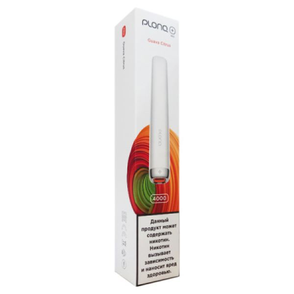 Plonq Plus Pro Guava Citrus 4000 тяг в Нарьян-Маре