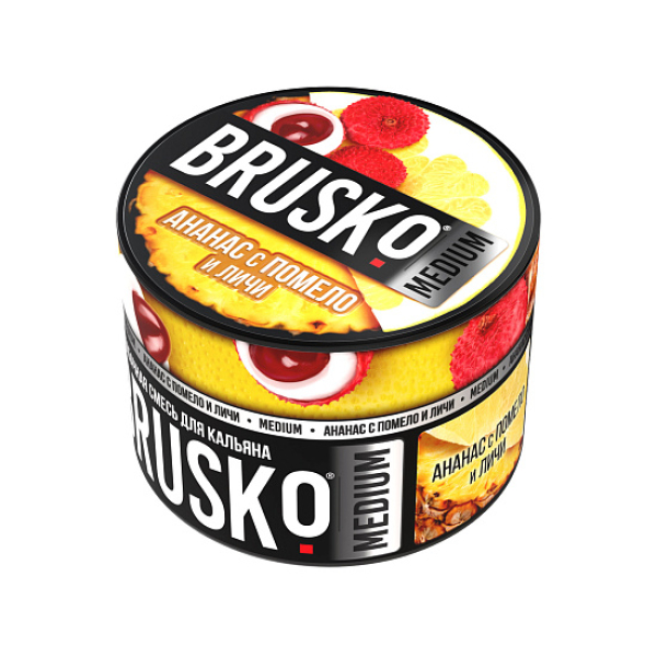 Смесь Brusko Ананас с помело и личи 50 гр в Нарьян-Маре