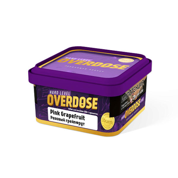 Табак OVERDOSE PINK GRAPEFRUIT  200 грамм в Нарьян-Маре