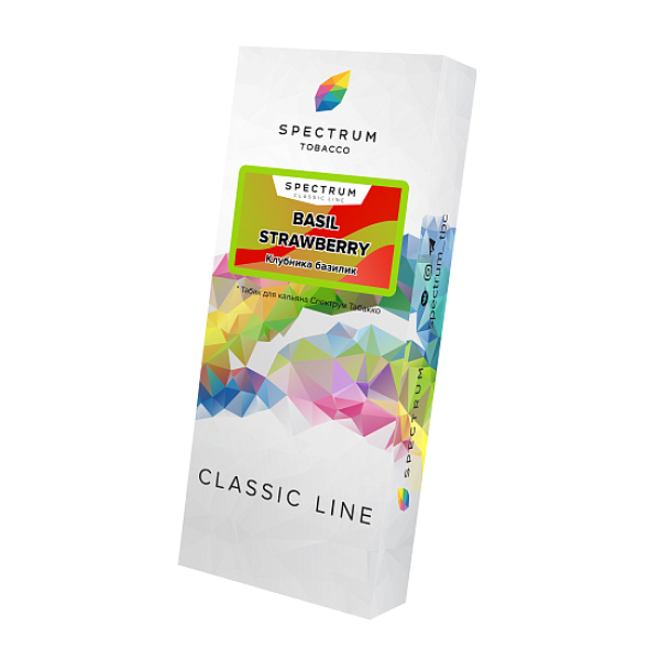 Табак SPECTRUM BASIL STRAWBERRY  100 грамм в Нарьян-Маре