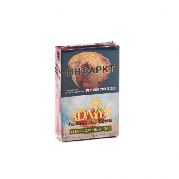 Табак Adalya Chewinggum strawberry  50 грамм в Нарьян-Маре
