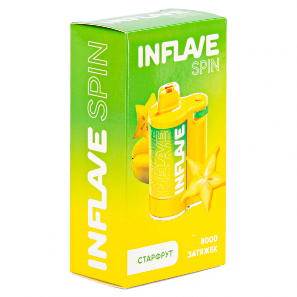 INFLAVE SPIN Старфрут (8000 затяжек) в Нарьян-Маре