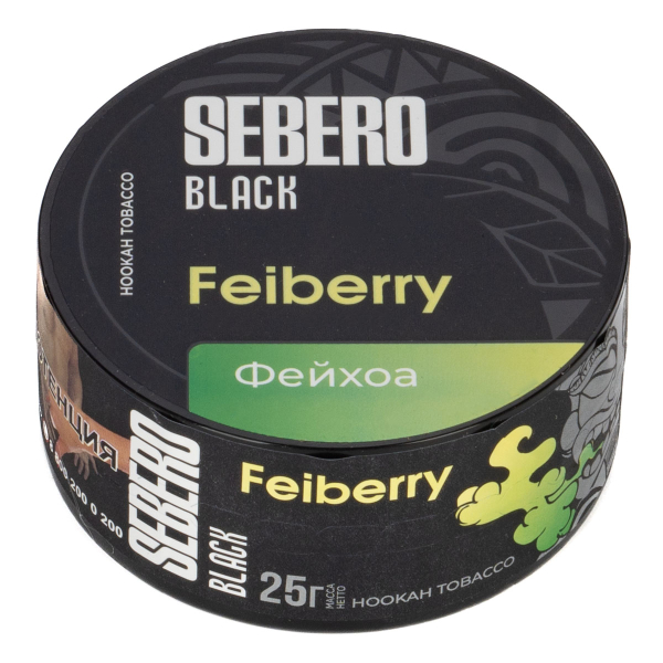 Табак Sebero Black Feiberry  25 грамм в Нарьян-Маре