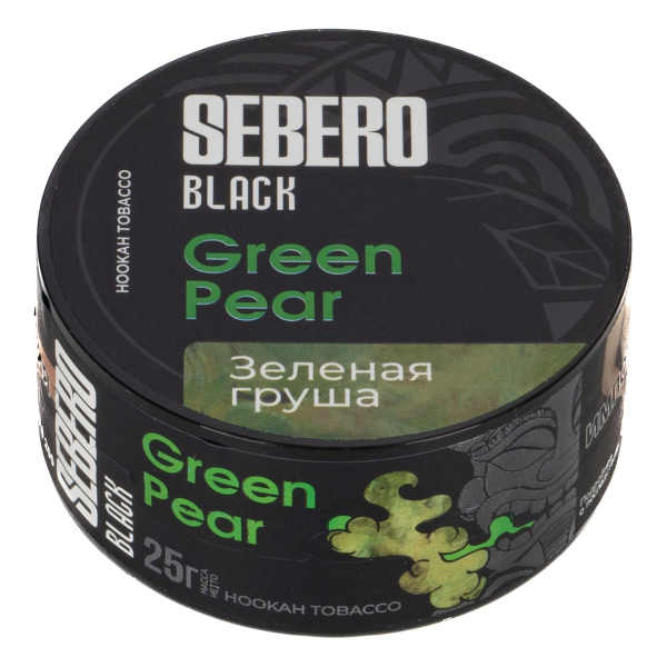 Табак Sebero Black Green Pear  25 грамм в Нарьян-Маре