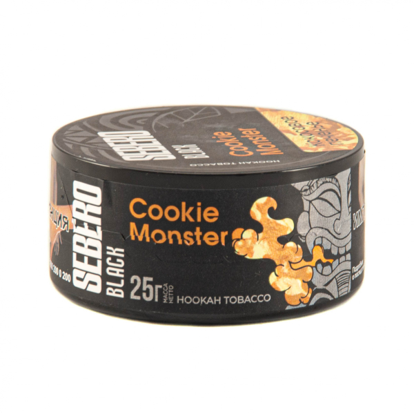 Табак Sebero Black Cookie Monster  25 грамм в Нарьян-Маре