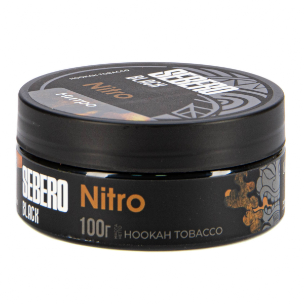 Табак Sebero Black Nitro  100 грамм в Нарьян-Маре