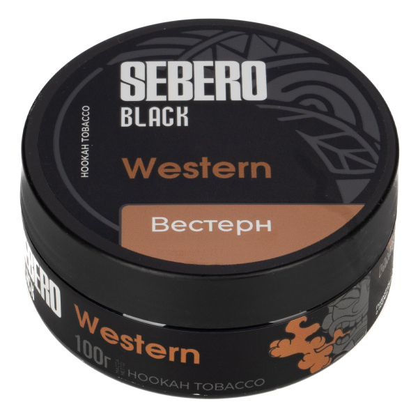 Табак Sebero Black Western  100 грамм в Нарьян-Маре