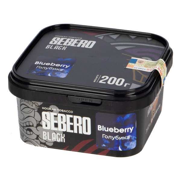 Табак Sebero Black Blueberry  200 грамм в Нарьян-Маре