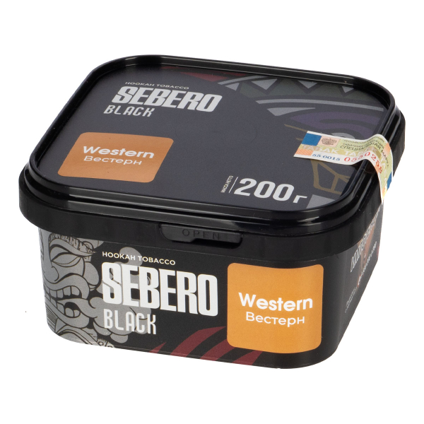 Табак Sebero Black Western  200 грамм в Нарьян-Маре